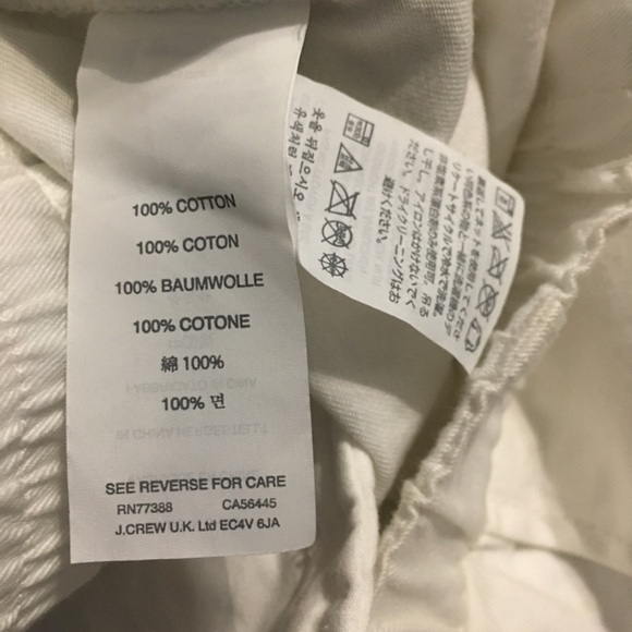 J Crew Gold Foil Tuxedo Striped Shorts - Picture 6 of 6